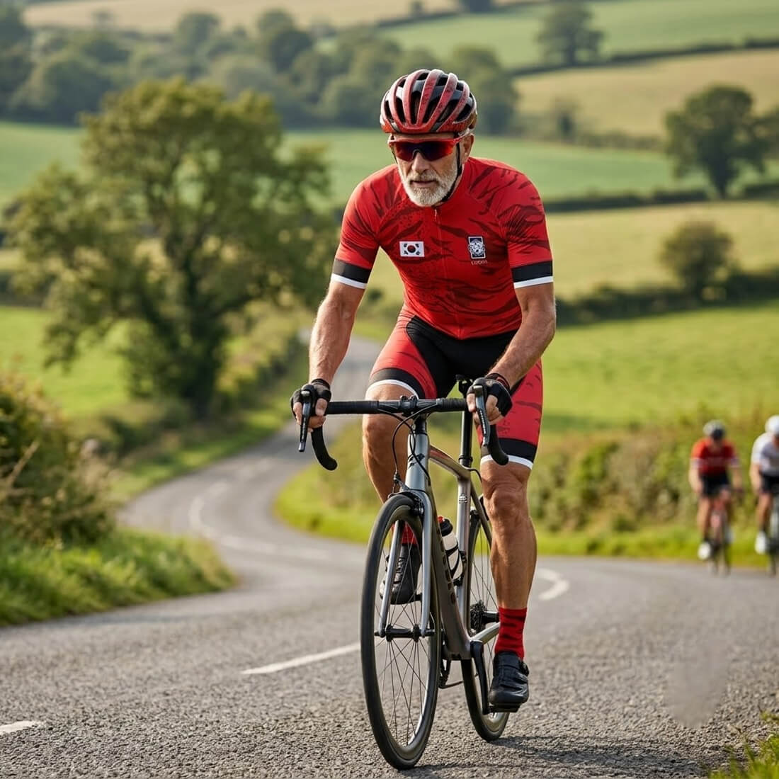 South Korea 2026 Men's Cycling Kit V1