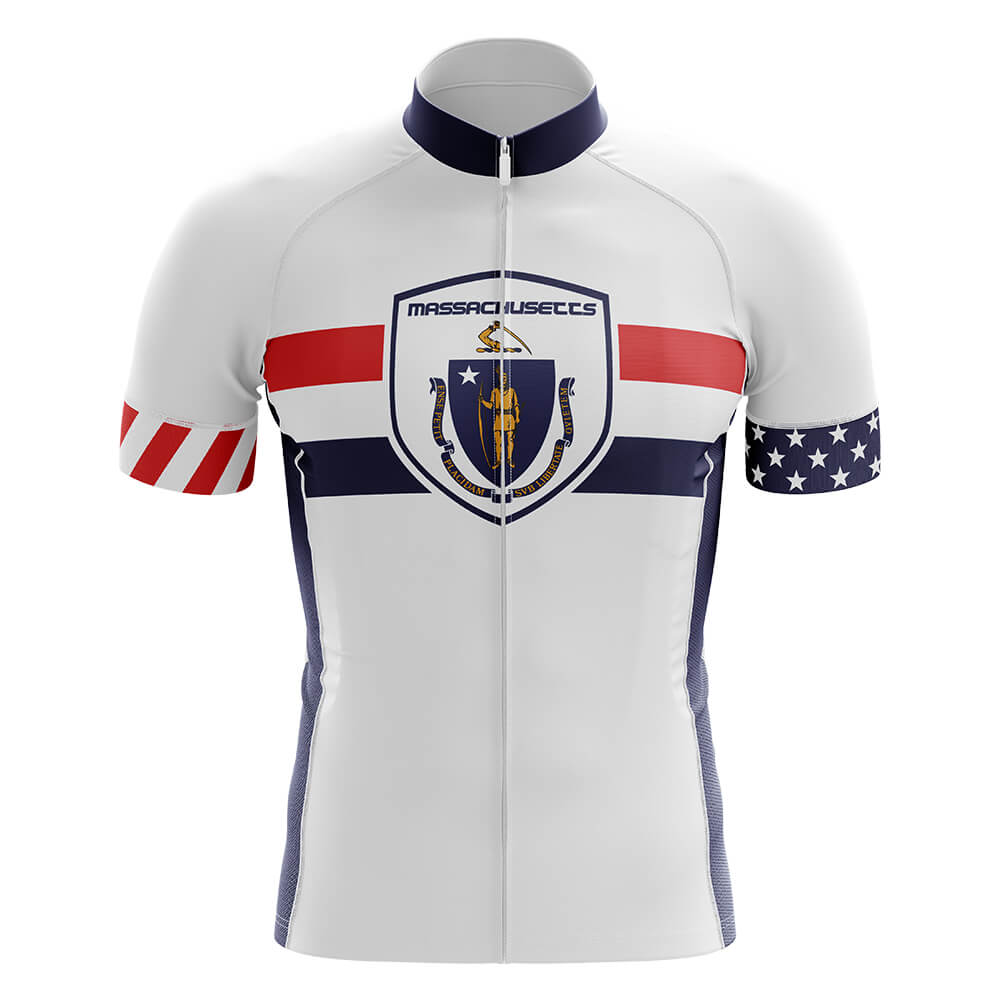 Massachusetts Cycling Jersey for Men