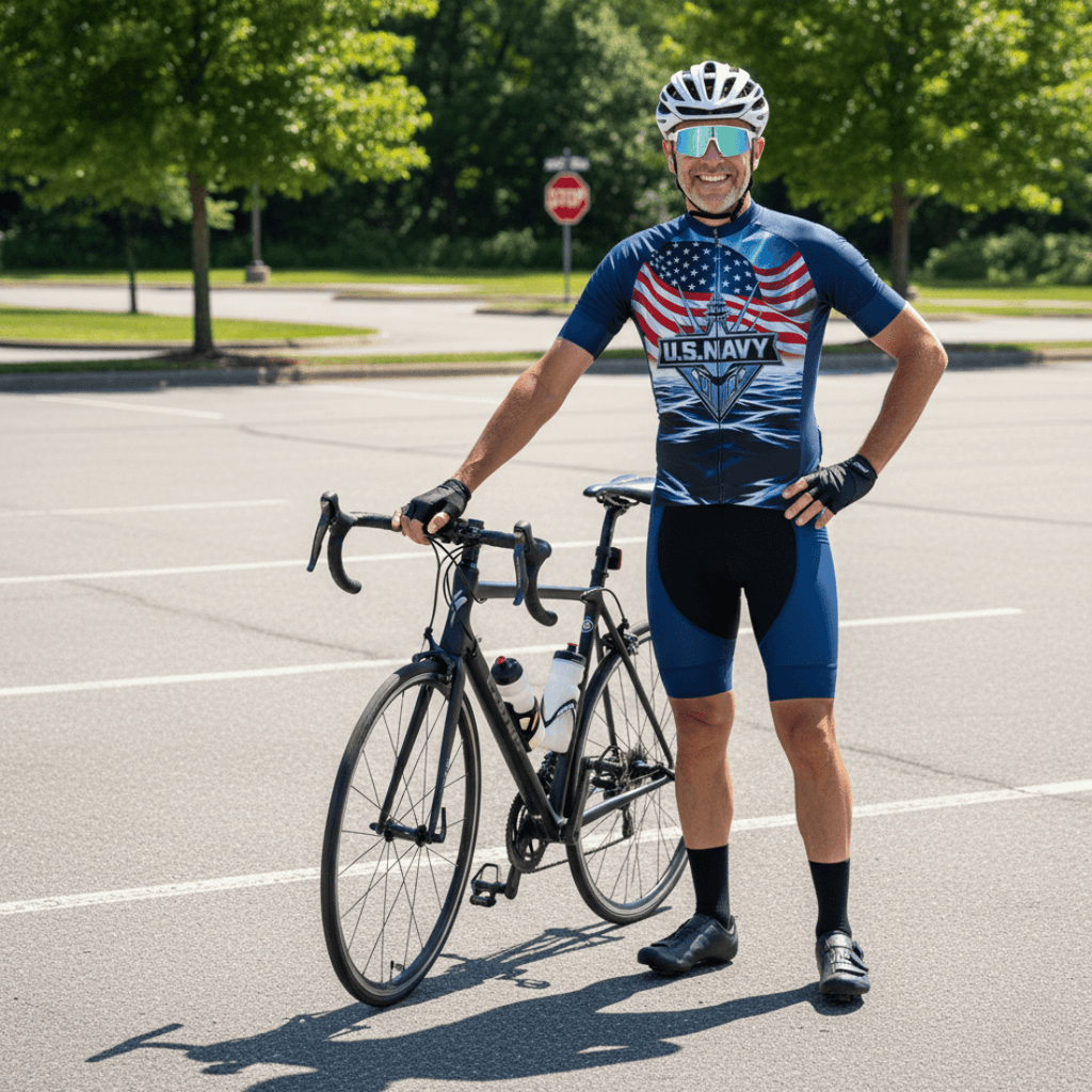 Navy Patriot - Men's Cycling Kit