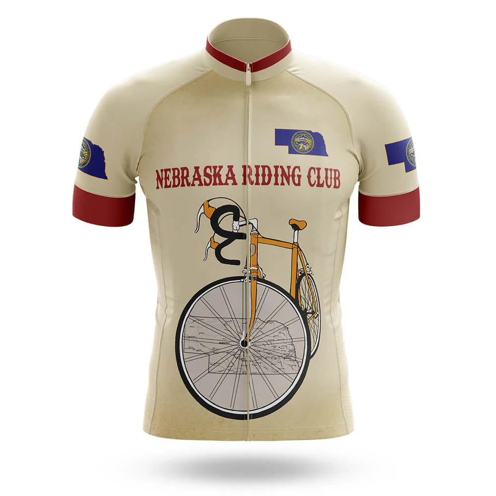 Nebraska Cycling Jersey for Men