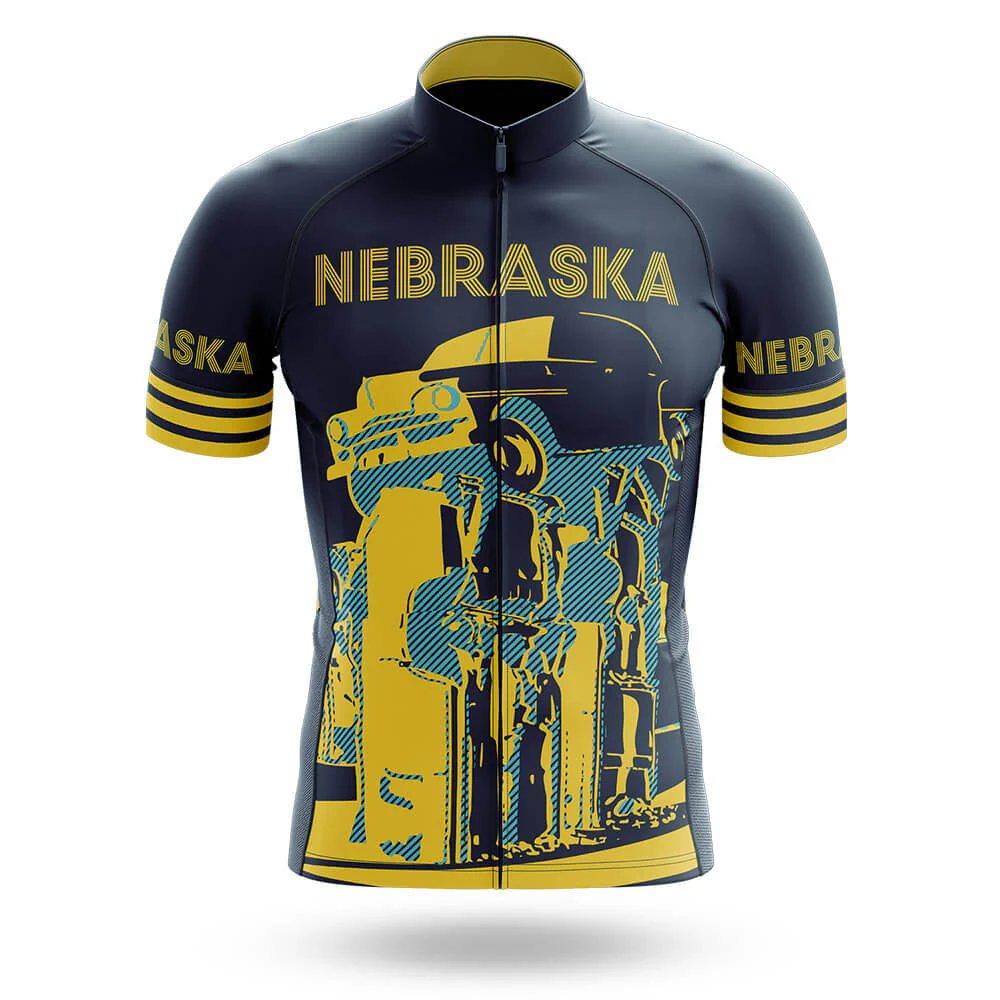 Nebraska Cycling Jersey for Men