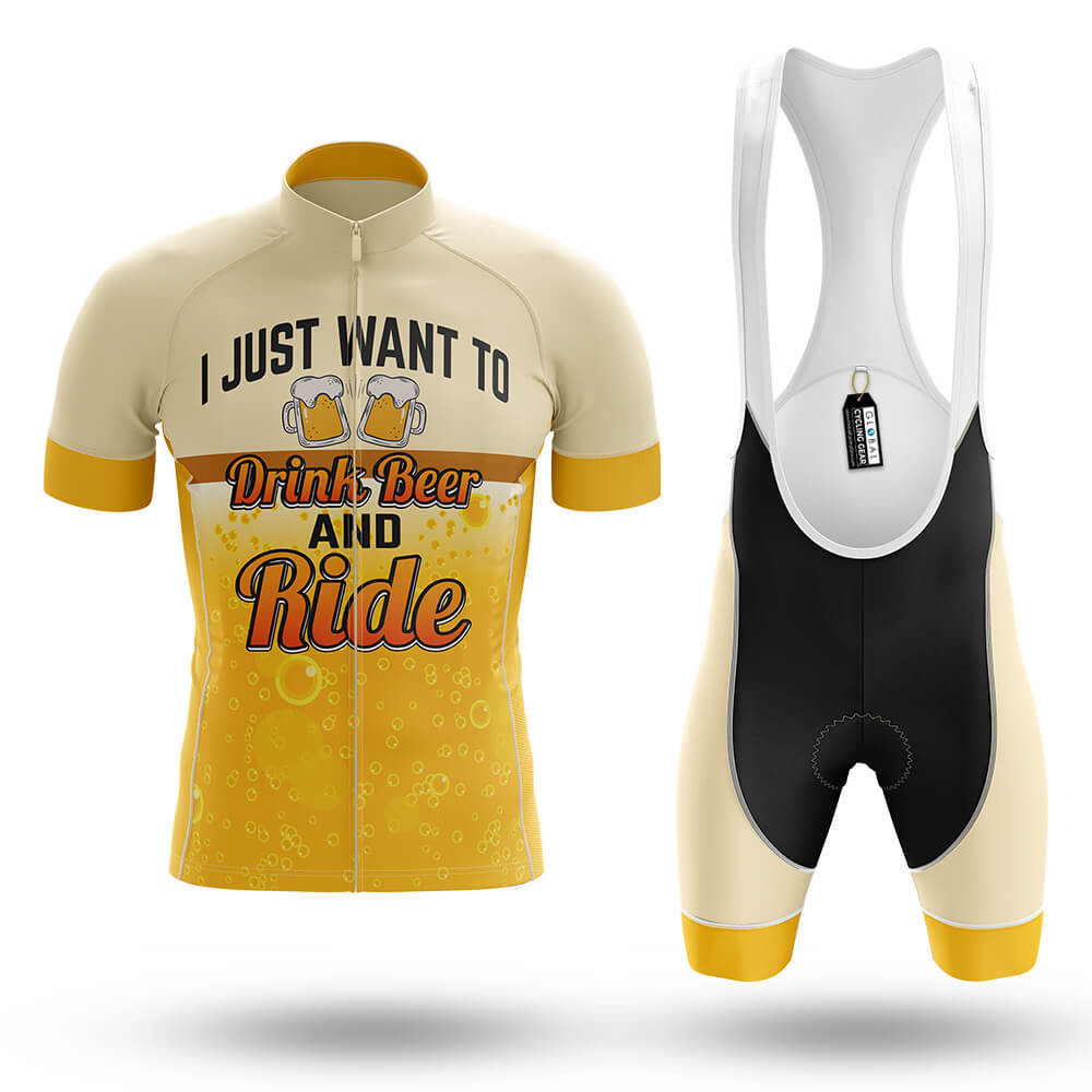 Drink Beer And Ride - Men's Cycling Kit