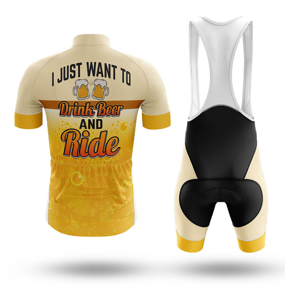 Drink Beer And Ride - Men's Cycling Kit