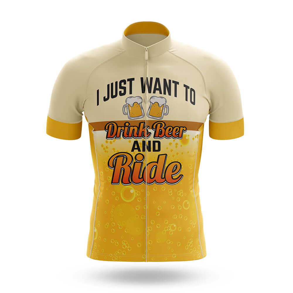 Drink Beer And Ride - Men's Cycling Kit