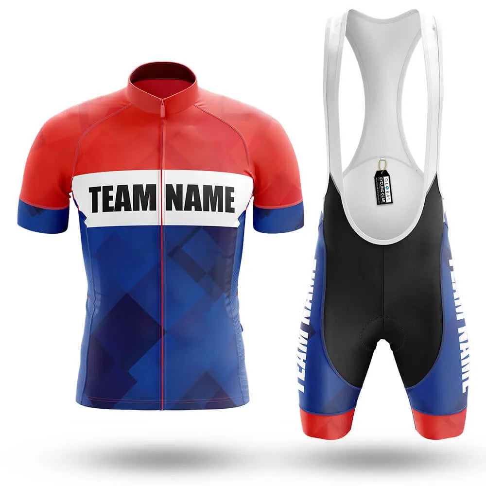 Custom Team Name V7 - Men's Cycling Kit