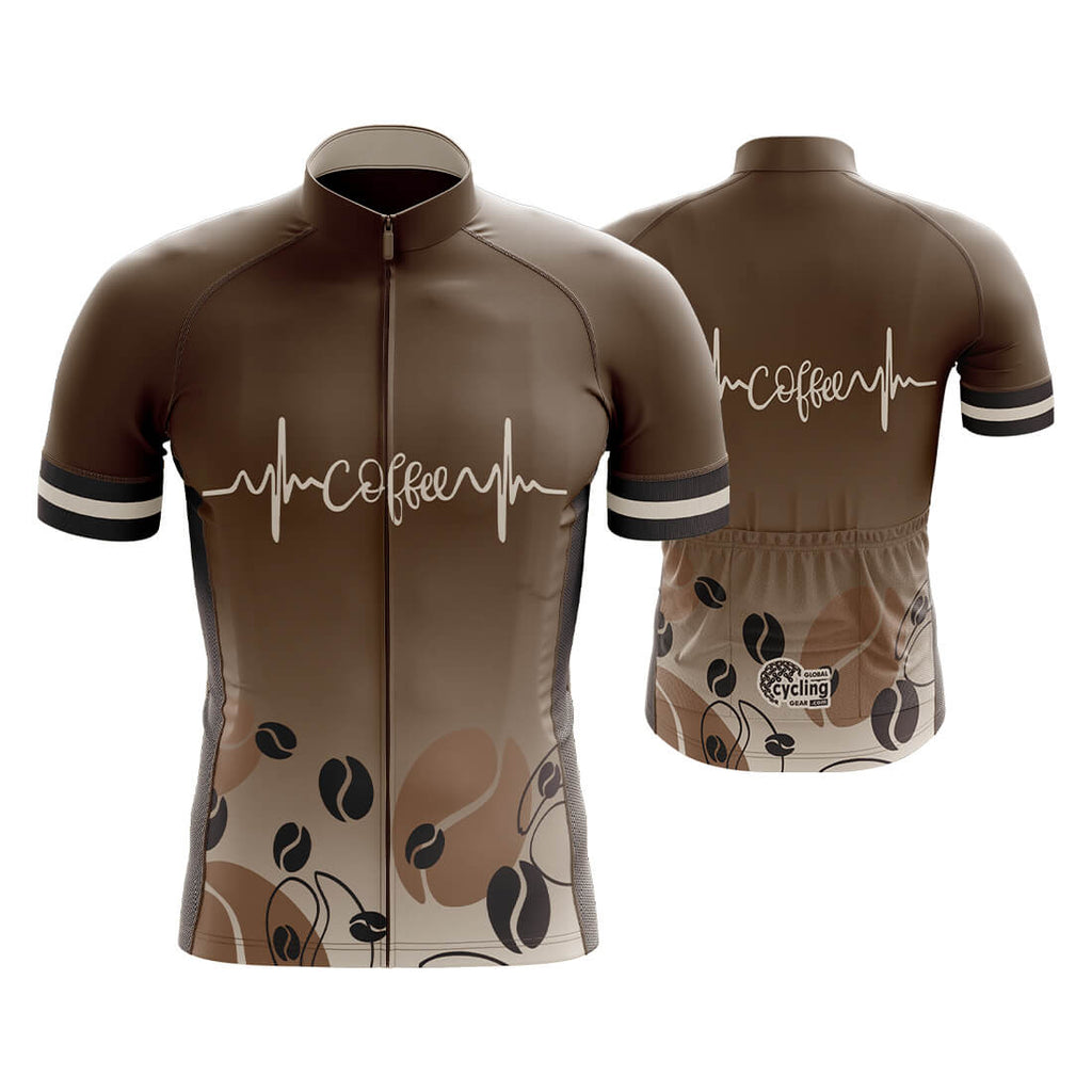 Coffee Cycling Jersey for Men
