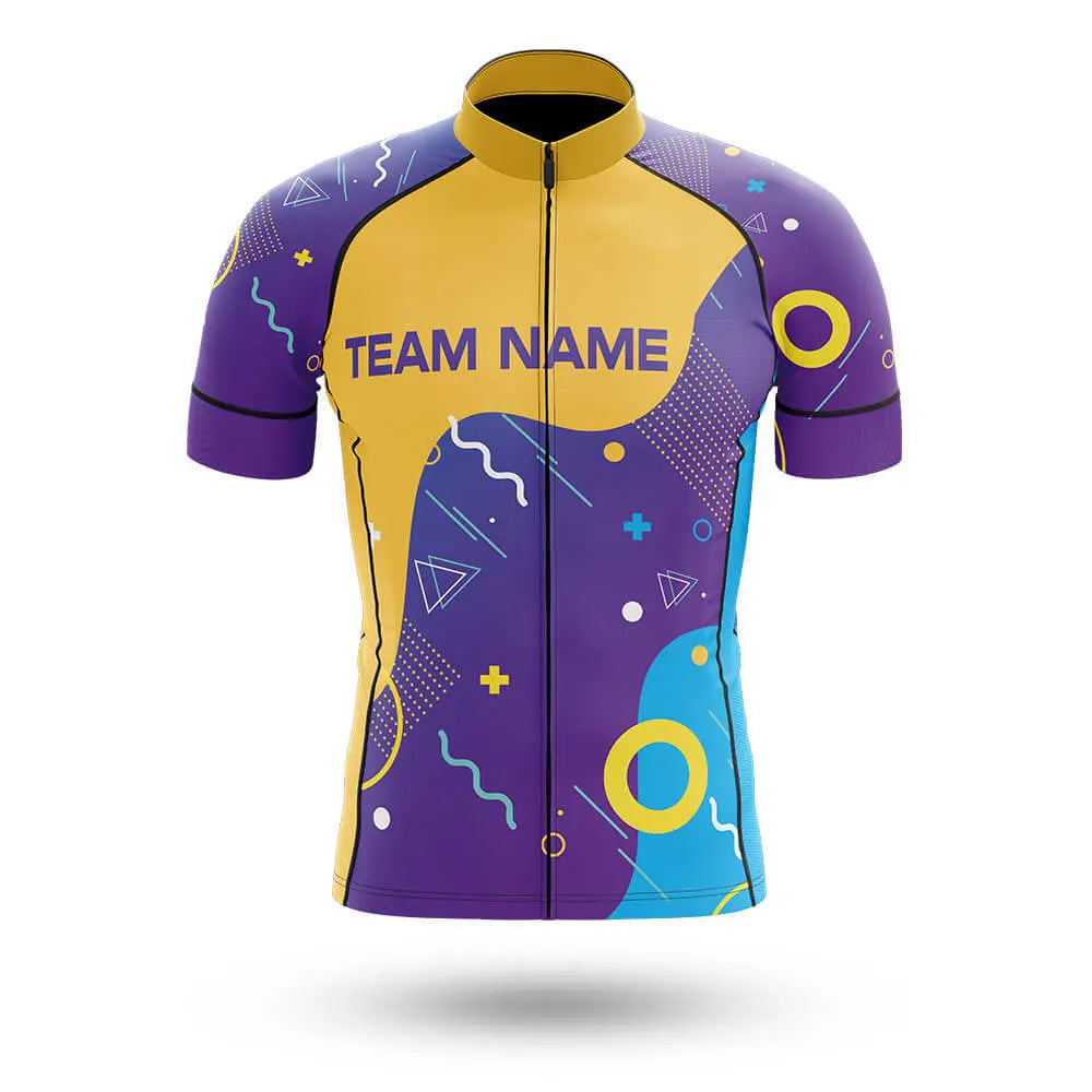 Custom Team Name V15 - Men's Cycling Kit