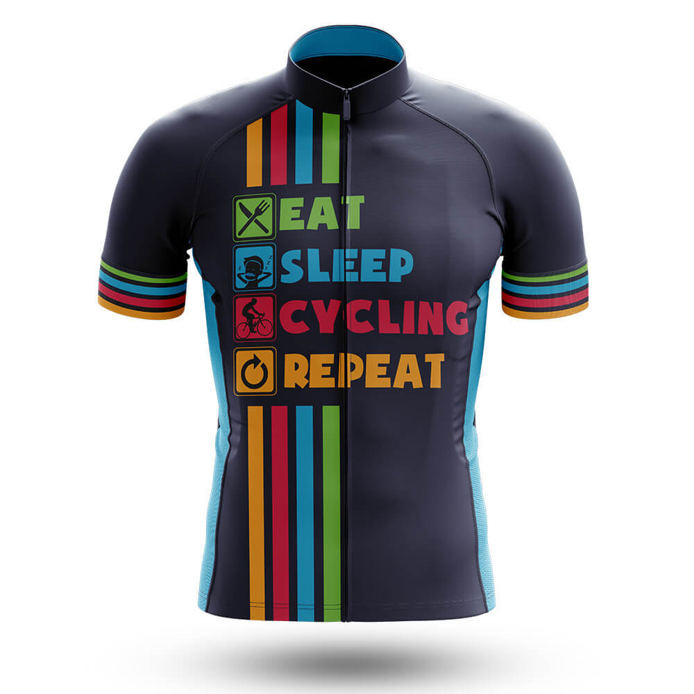 Eat Sleep Cycling Repeat - Men's Cycling Kit