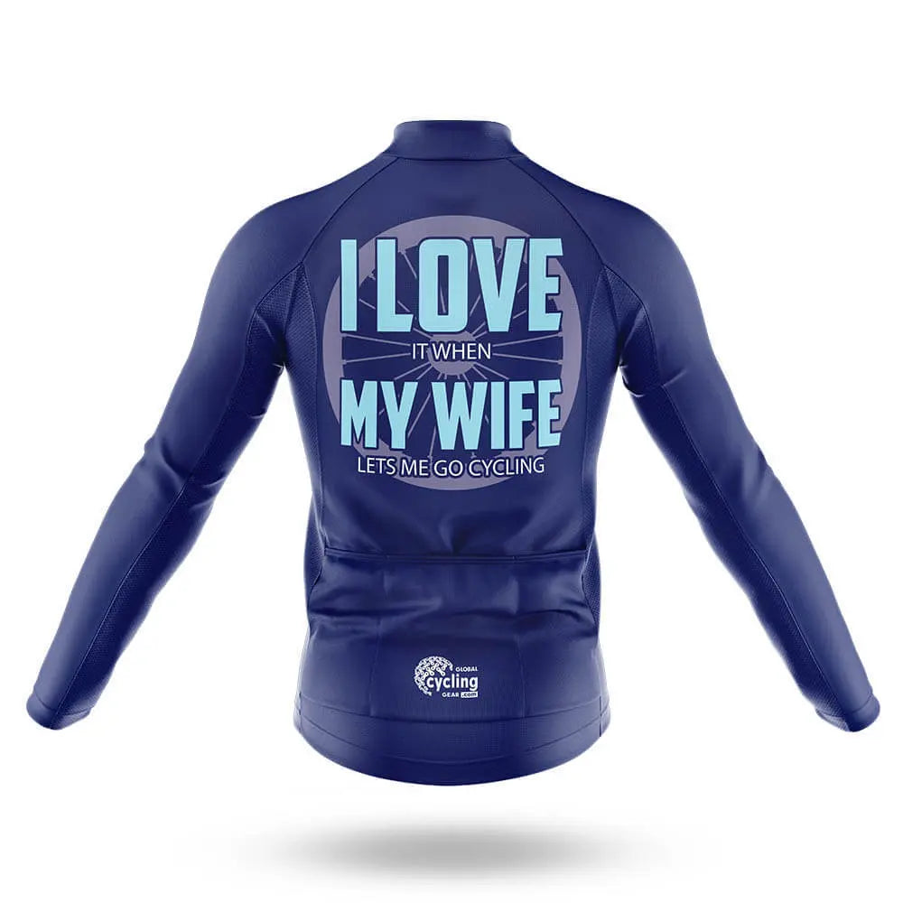 I Love My Wife V7 - Men's Cycling Kit