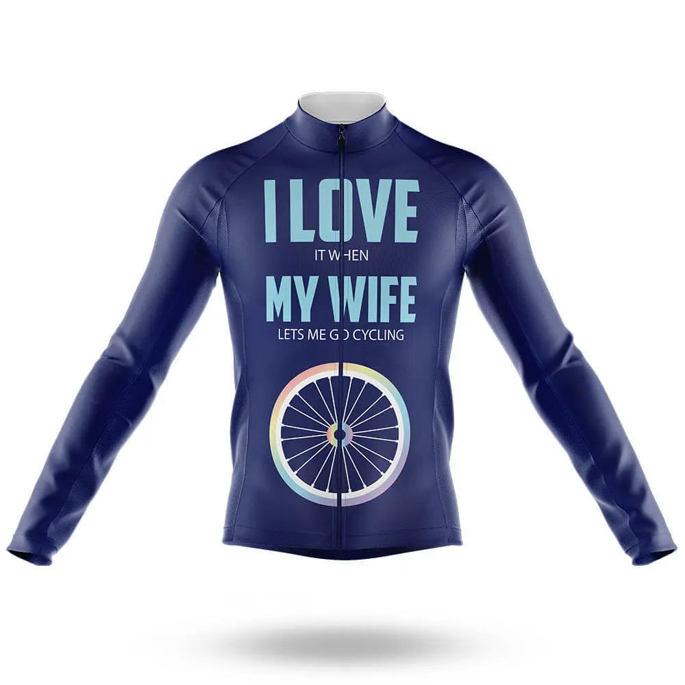 I Love My Wife V7 - Men's Cycling Kit