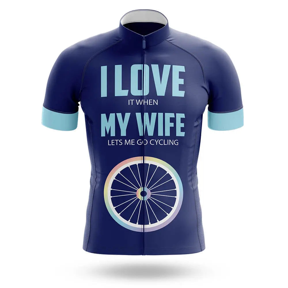 I Love My Wife V7 - Men's Cycling Kit