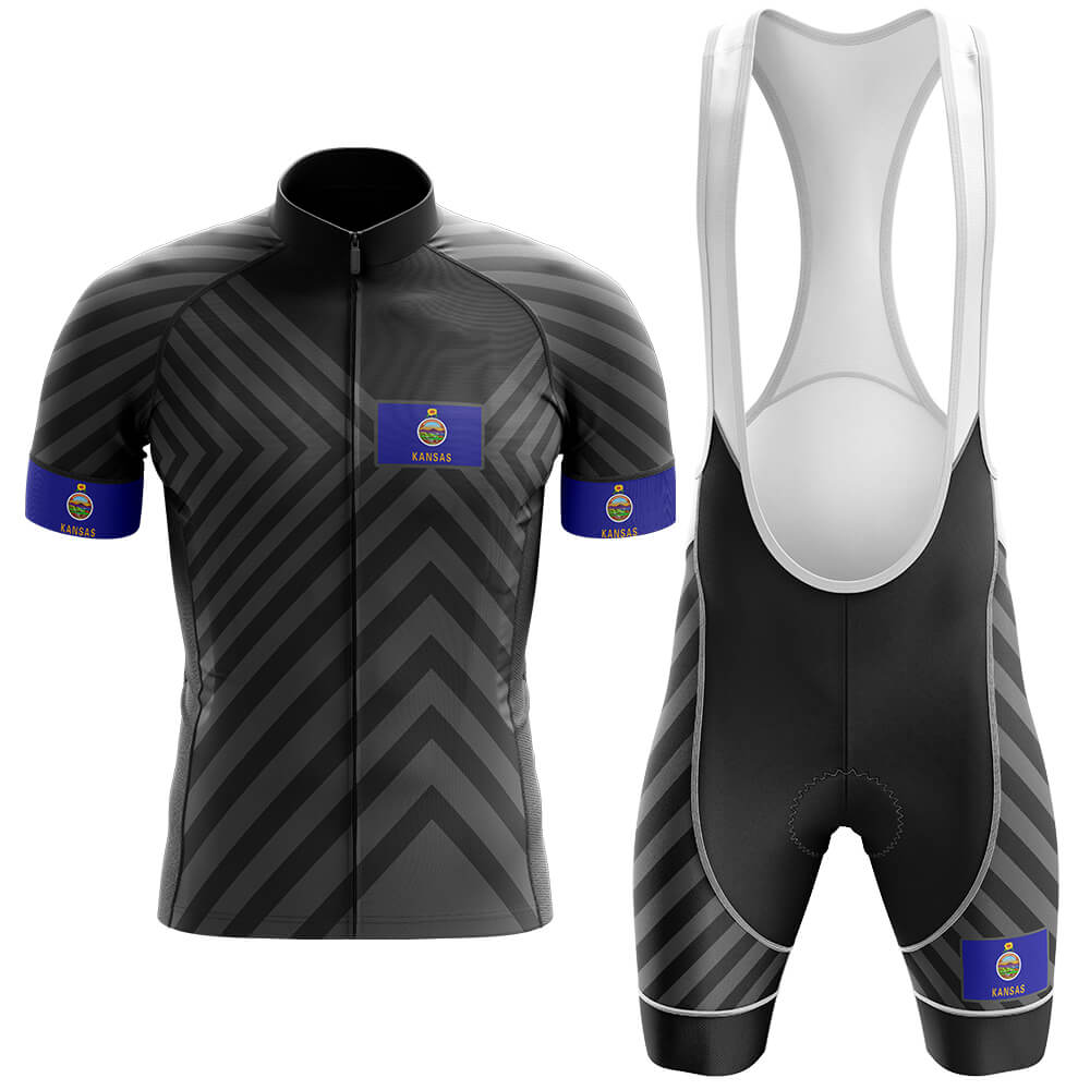 Kansas V13 - Black - Men's Cycling Kit