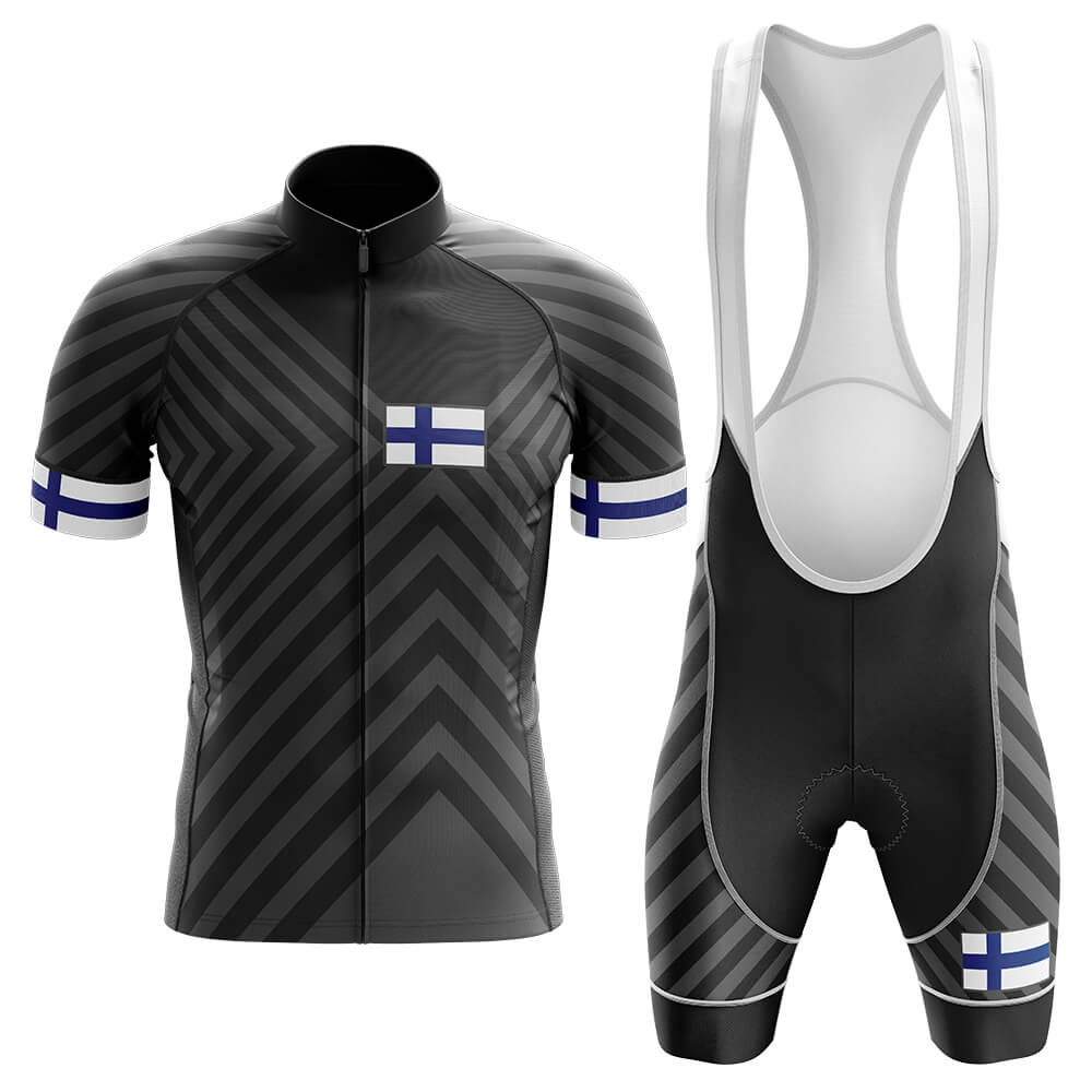 Finland V13 - Black - Men's Cycling Kit