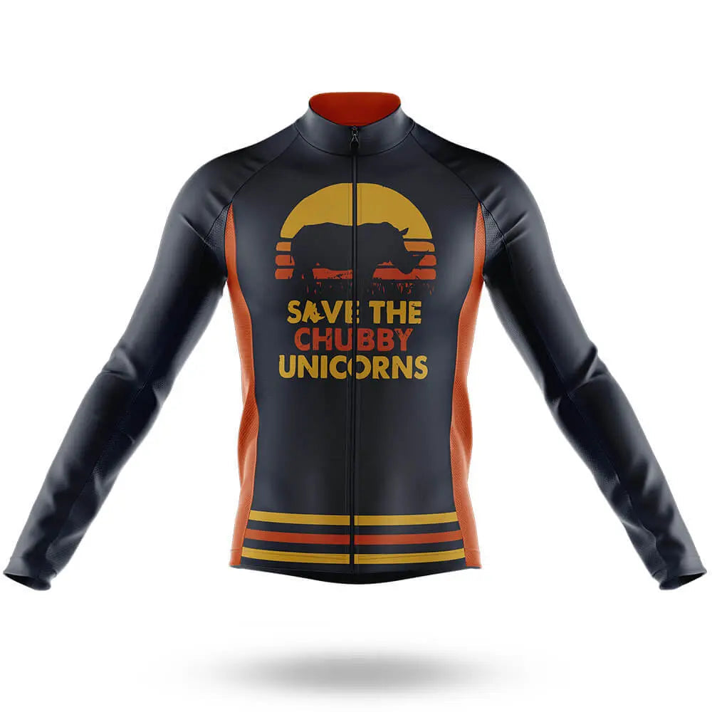 The Chubby Unicorns V4 - Long Sleeve Jersey