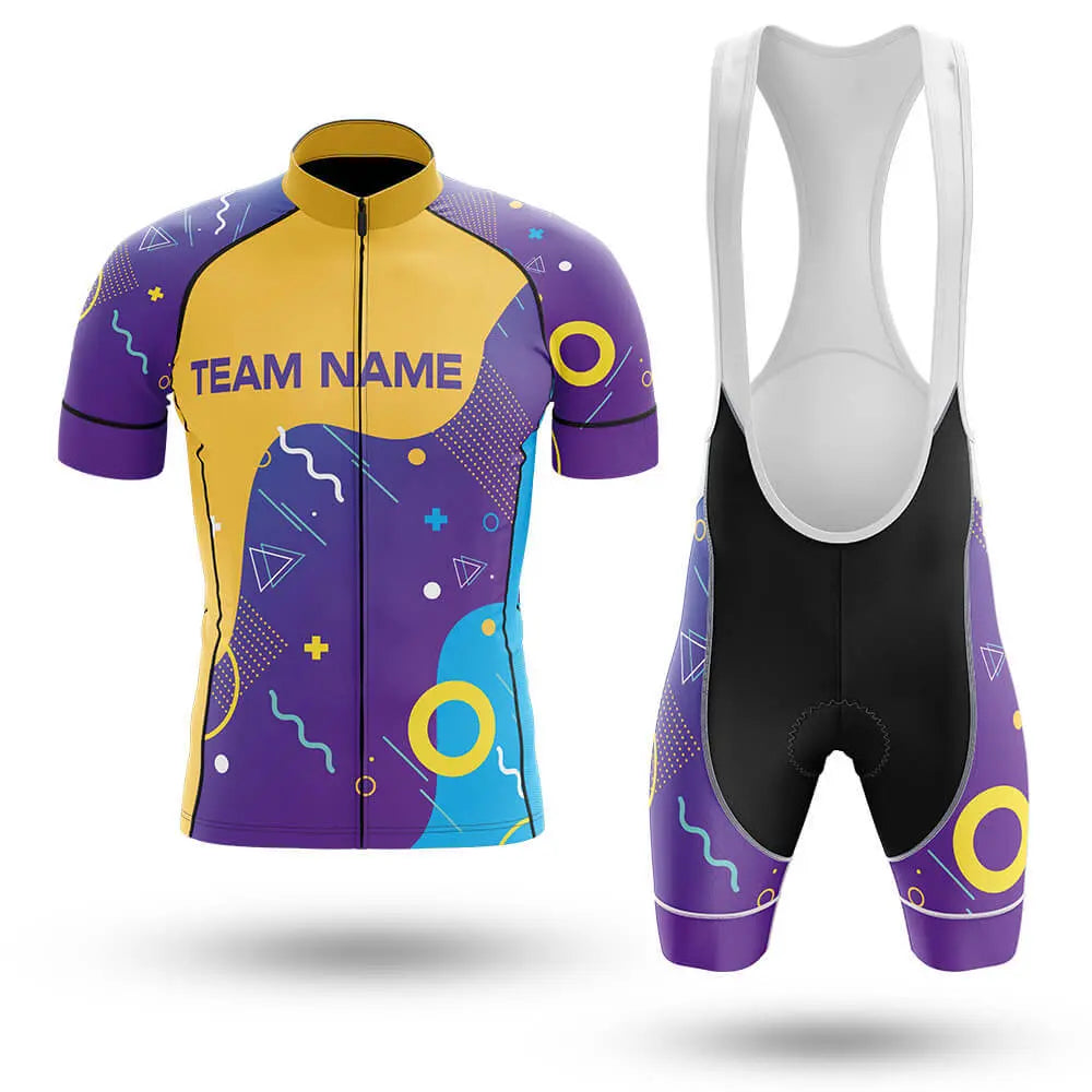 Custom Team Name V15 - Men's Cycling Kit