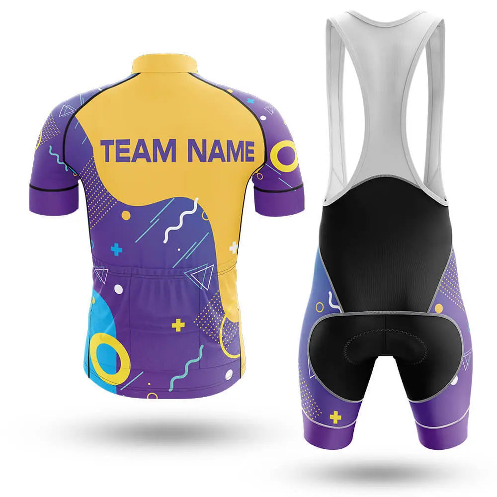 Custom Team Name V15 - Men's Cycling Kit